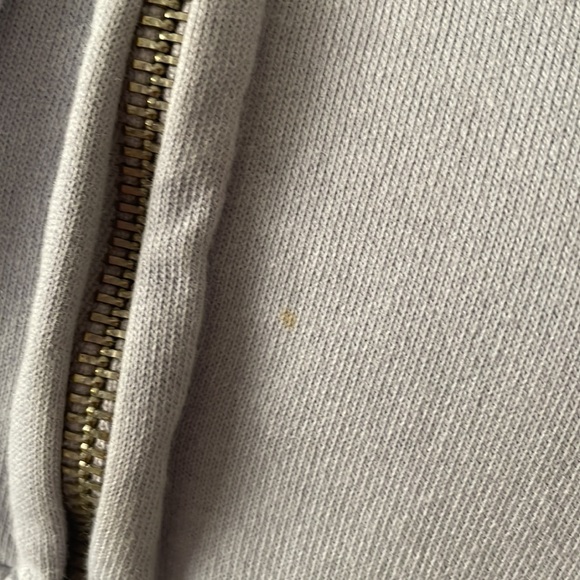 Brandy Melville classic powder blue  hooded zip up  jacket - Picture 5 of 7